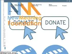 Sites similar to newmeaningfoundation.org