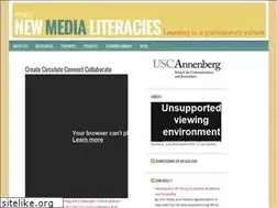 Sites similar to newmedialiteracies.org