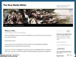 Sites similar to newmediamilitia.com