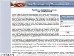 Sites similar to newmexiconursinghomelawyers.com