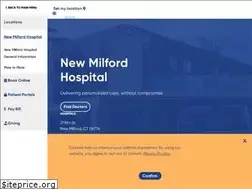Sites similar to newmilfordhospital.org