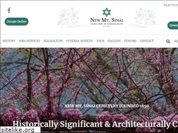 Sites similar to newmtsinaicemetery.org