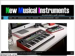 Sites similar to newmusicalinstruments.it