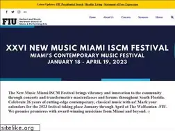 Sites similar to newmusicmiami.org