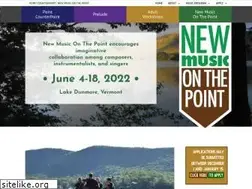 Sites similar to newmusiconthepoint.com