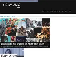 Sites similar to newmusicusa.org