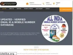 Sites similar to newonlinedatabase.com