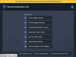 Sites similar to newonlineeducation.com