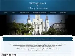 Sites similar to neworleansbandbs.com