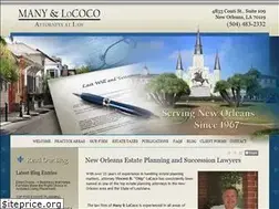 Sites similar to neworleansestatelaw.com