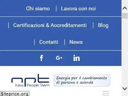 Sites similar to newpeopleteam.it