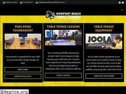 Sites similar to newportbeachtabletennis.com