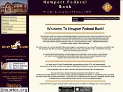 Sites similar to newportfederalbank.com