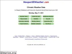 Sites similar to newportriweather.com