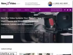 Sites similar to newprovideo.com