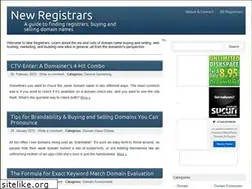 Sites similar to newregistrars.com