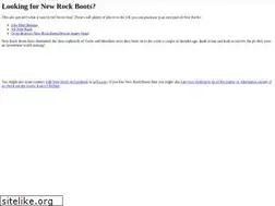 Sites similar to newrockbootsuk.com