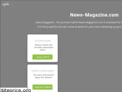Sites similar to news-magazine.com