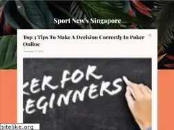 Sites similar to news-sportsingapore.blogspot.com