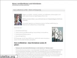 Sites similar to news-veroeffentlichen.de