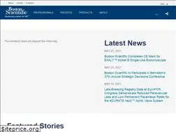 Sites similar to news.bostonscientific.com