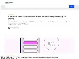 Sites similar to news.codecademy.com