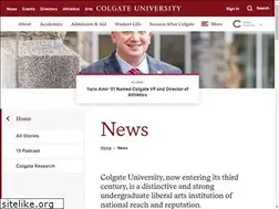 Sites similar to news.colgate.edu