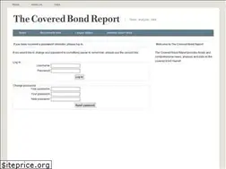 Sites similar to news.coveredbondreport.com