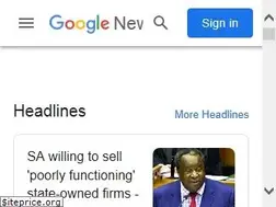 Sites similar to news.google.co.za