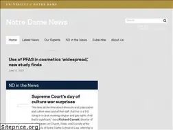 Sites similar to news.nd.edu