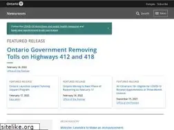 Sites similar to news.ontario.ca