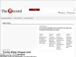 Sites similar to news.therecord.com