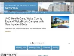 Sites similar to news.unchealthcare.org