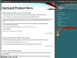Sites similar to news.userland.com