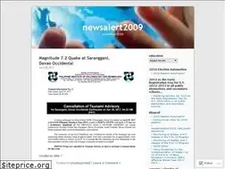 Sites similar to newsalert2009.wordpress.com