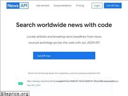 Sites similar to newsapi.org