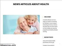Sites similar to newsarticlesabouthealth.com