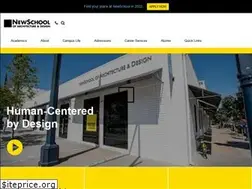 Sites similar to newschoolarch.edu