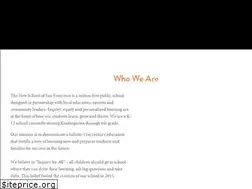 Sites similar to newschoolsf.org