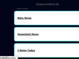 Sites similar to newscontent.de