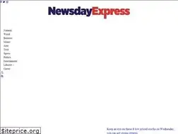 Sites similar to newsdayexpress.com