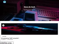 Sites similar to newsdegeek.com