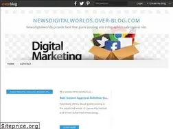 Sites similar to newsdigitalworlds.over-blog.com