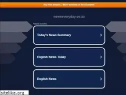 Sites similar to newseveryday.co.za