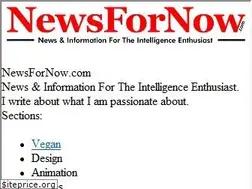 Sites similar to newsfornow.com