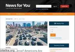 Sites similar to newsforyouonline.com