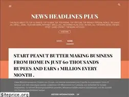 Sites similar to newsheadlinesplus.com