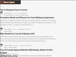 Sites similar to newsinput.com