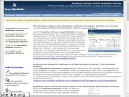 Sites similar to newsletter-software-superwebmailer.de
