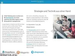 Sites similar to newsletter2go-agentur.de